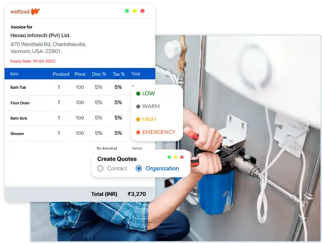 Invoice creation and tracking